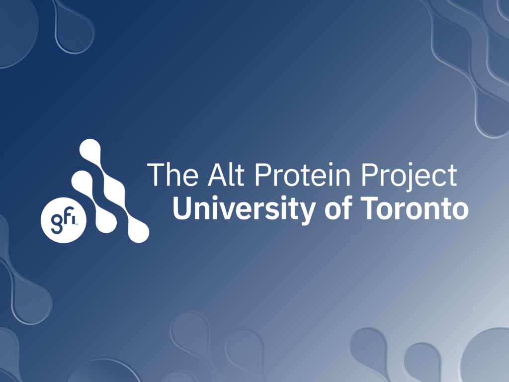 Meet the alt protein project’s latest cohort 16 The university of toronto alt protein project on a gradient background